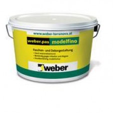 Декоративная штукатурка Weber Modelfino 0,5mm, 25кг.